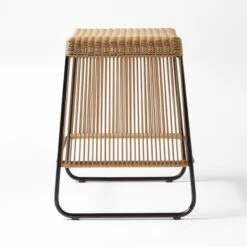 Katja Rattan Outdoor Counter Stool 11 Katja Rattan Outdoor Counter Stool -Cb2 KatjaCounterStoolSDSSS23