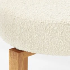 Humboldt Stool Bloce Cream -Cb2 LFMTOHumboldtStoolFabricAVSSS22
