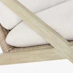 Lecco Teak Outdoor Patio Loveseat 13 Lecco Teak Outdoor Patio Loveseat -Cb2 LeccoLoveseatAVS20