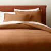 EUROPEAN FLAX™-Certified Linen Copper Duvet Cover And Shams