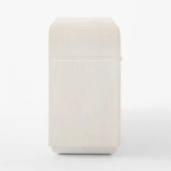 Lobos 6-Drawer White Wood Dresser -Cb2 LobosAshNLthrLowDresserSDSSS23