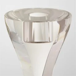 Lume Crystal Taper Candle Holder Large -Cb2 LumeCrystlTprHolder7inAV2SHF22