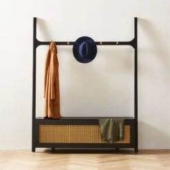 Mahogany Black Hall Tree -Cb2 MahoganyBlkHallTreeAVSHF22