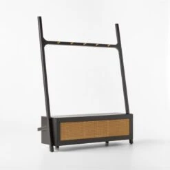 Mahogany Black Hall Tree -Cb2 MahoganyBlkHallTreeAVSSF22