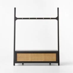 Mahogany Black Hall Tree -Cb2 MahoganyBlkHallTreeSSF22