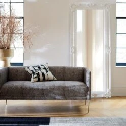 Bass Handloomed Area Rug 5'x8' -Cb2 MaraisCheetahLoveseatFB21 1x1