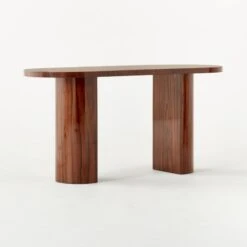 Marisa High-Gloss Walnut Wood Desk 60'' 12 Marisa High-Gloss Walnut Wood Desk 60'' -Cb2 MarisaHiGlossWalnutDesk3QSSF22