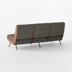 Meda Grey Wool Armless Sofa 10 Meda Grey Wool Armless Sofa -Cb2 MedaGreyWoolSofa3QBSSF22