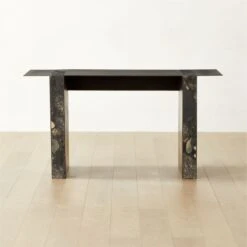 Moyra Black Marble Desk