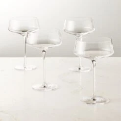 Muse Coupe Cocktail Glass Set Of 4