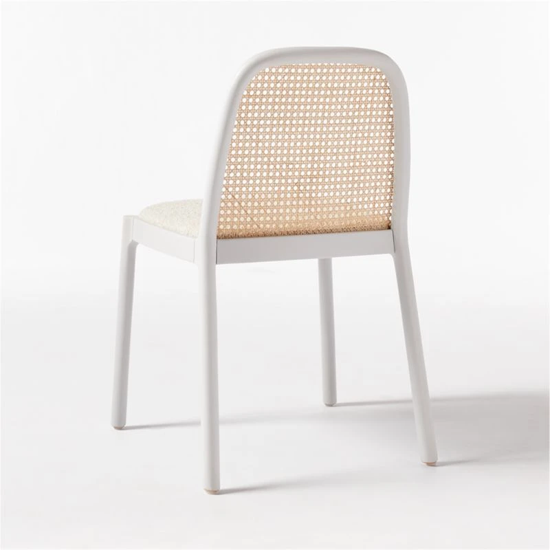 Nadia White Cane Chair Set Of 4 8 Nadia White Cane Chair Set Of 4 - Image 8