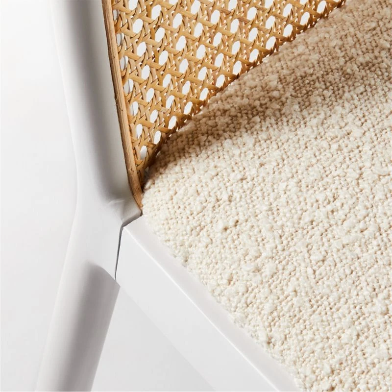 Nadia White Cane Chair Set Of 4 9 Nadia White Cane Chair Set Of 4 - Image 9