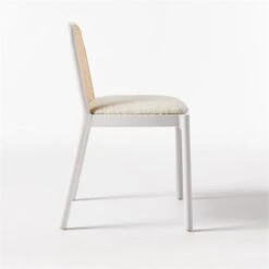 Nadia White Cane Chair Set Of 4 15 Nadia White Cane Chair Set Of 4 -Cb2 NadiaWhiteCaneChairSDF20