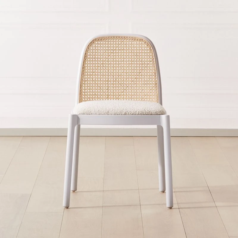 Nadia White Cane Chair Set Of 4 1 Nadia White Cane Chair Set Of 4