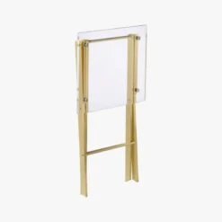 Novo Acrylic Folding Table -Cb2 NovoAcrylicFoldTableAVF13