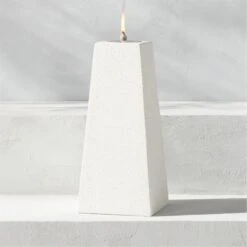 Olli Terrazzo White Outdoor Oil Lamp Small -Cb2 OlliTerrazzoOilLampSmAVSHS23