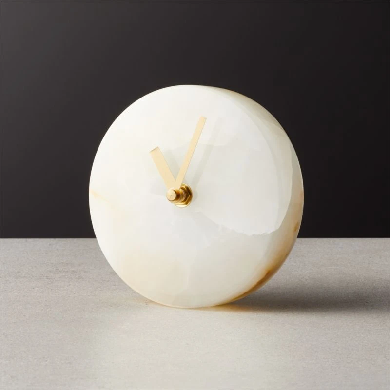 Onyx Marble Table Clock 1 Onyx Marble Table Clock