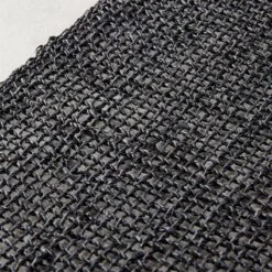 Open Weave Black Table Runner 14"x90" -Cb2 OpenWeaveRnnrBlk14X90AVSHS21