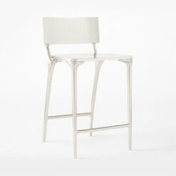 Oro Polished Silver Counter Stool 11 Oro Polished Silver Counter Stool -Cb2 OroPlshdSlvrCounterStool3QSSS22 1