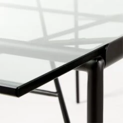 Pavilion Glass Outdoor Dining Table Model 6141 9 Pavilion Glass Outdoor Dining Table Model 6141 -Cb2 Pavilion6141GlassDnngTblAVSSS21