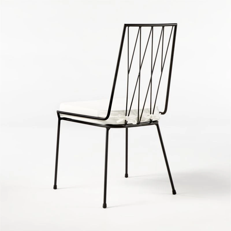 Pavilion Dining Chair With Ivory Sunbrella ® Cushion Model 6150 Set Of 4 5 Pavilion Dining Chair With Ivory Sunbrella ® Cushion Model 6150 Set Of 4 - Image 5