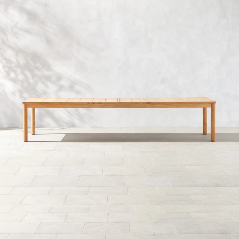 Pinet Teak Outdoor Dining Table 12' 1 Pinet Teak Outdoor Dining Table 12'