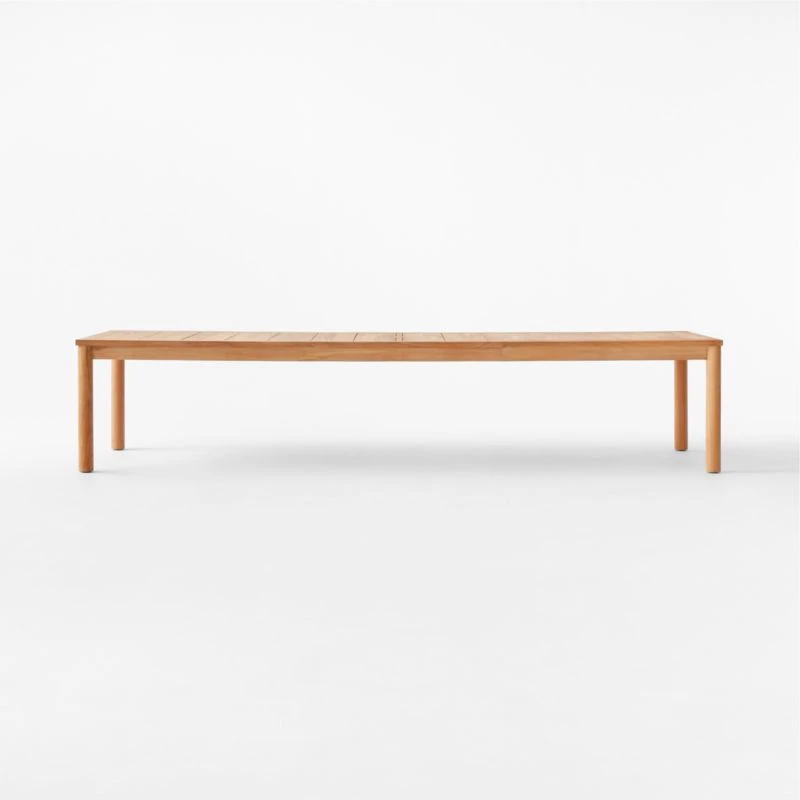 Pinet Teak Outdoor Dining Table 12' 4 Pinet Teak Outdoor Dining Table 12' - Image 4