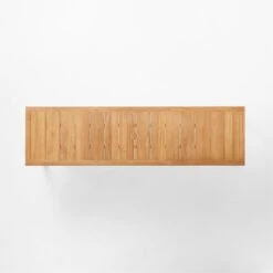 Pinet Teak Outdoor Dining Table 12' 15 Pinet Teak Outdoor Dining Table 12' -Cb2 PinetTeak12inDiningTblTOPSSS23