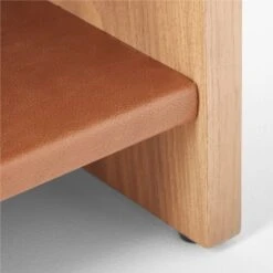 Ranch Oak Nightstand With Drawer -Cb2 RanchNightstandAV2SSS22