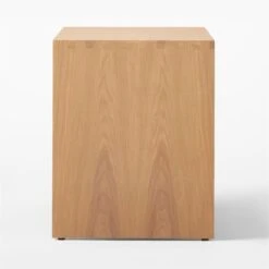 Ranch Oak Nightstand With Drawer -Cb2 RanchNightstandSDSSS22