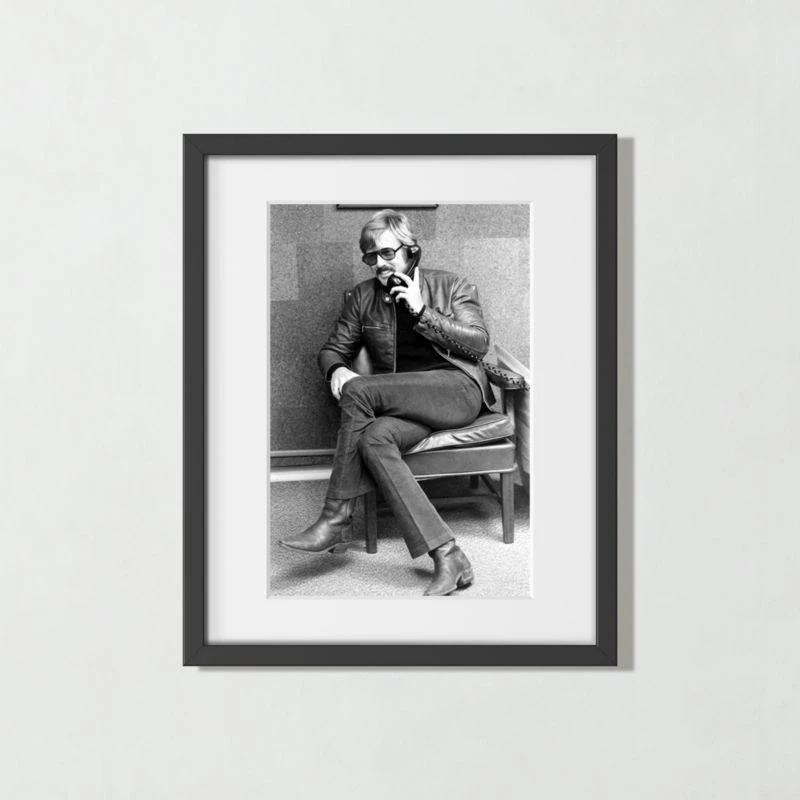 'Redford On The Line' Photographic Print In Black Frame 17.75''x21.75'' 1 'Redford On The Line' Photographic Print In Black Frame 17.75''x21.75''