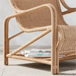 Remo Rattan Wingback Outdoor Lounge Chair 16 Remo Rattan Wingback Outdoor Lounge Chair -Cb2 RemoWingBackChairAVSHS23