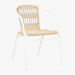 Rex Open Weave Outdoor Armchair 11 Rex Open Weave Outdoor Armchair -Cb2 RexChairOpenWeave3QS17