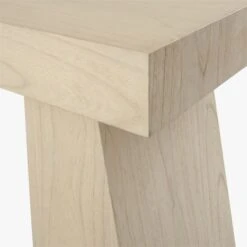 Ridge Bleached Oak Desk With Drawer -Cb2 RidgeBleachedOakDeskAVF19