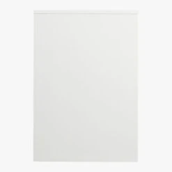 Runway 2-Drawer White Lacquered Wood Desk -Cb2 RunwayDeskSideF15