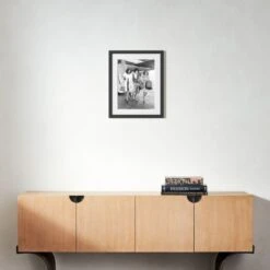 'Side Supremes' Photographic Print In Black Frame 17.5"x21.5" -Cb2 SESupremesBlk17p5x21p5S22 3D