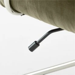 Saviti Olive Velvet Office Chair 13 Saviti Olive Velvet Office Chair -Cb2 SavitiOliveVlvtOffcChairAV2SSF22