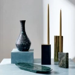 Emmy Green Marble Server -Cb2 SonoraBlueGreenVaseJL21 1x1