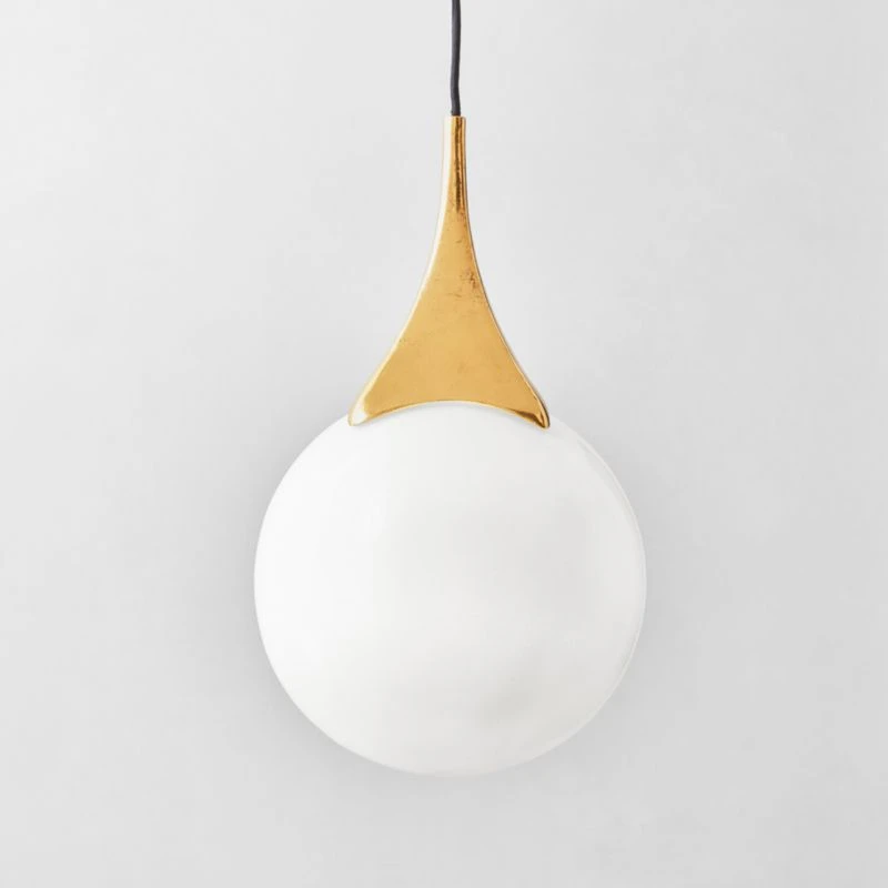 Spina 12" Glass Pendant Light 2 Spina 12" Glass Pendant Light - Image 2