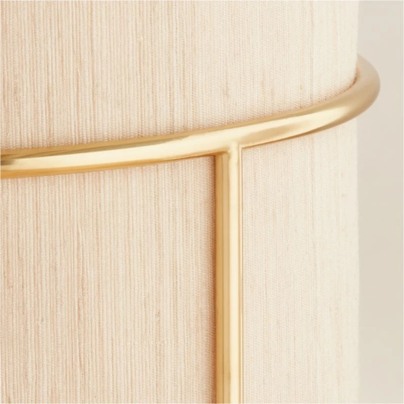 Strand Brass Floor Lamp 3 Strand Brass Floor Lamp - Image 3