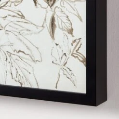 'Studies Of Plants' Framed Reproduction By Carel Adolph Lion Cachet 18''x22'' -Cb2 StudiesOfPlants18x22inAV2SHF22