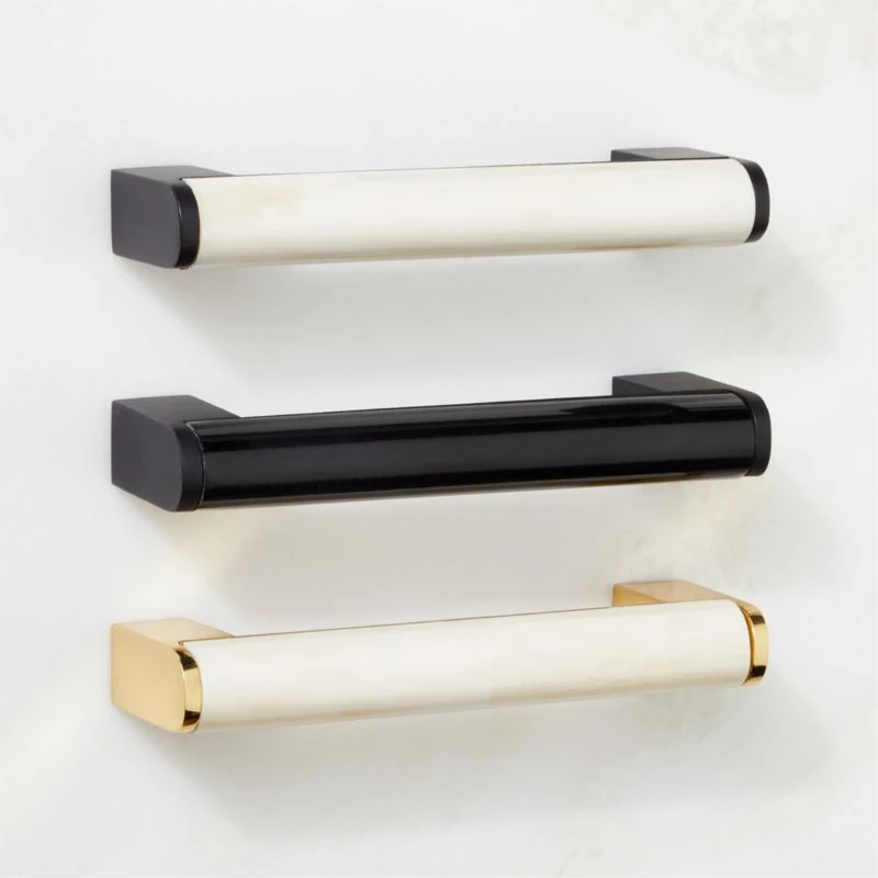 Suri Unlacquered Brass And Ivory Bone Handle 4" 5 Suri Unlacquered Brass And Ivory Bone Handle 4" - Image 5