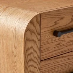 Sutton 2-Drawer White Oak Wood Nightstand -Cb2 SuttonOakNightstandAVSSF23