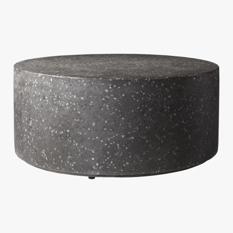 Terrazzo Black Outdoor Coffee Table 5 Terrazzo Black Outdoor Coffee Table - Image 5