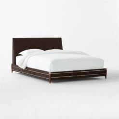 Tiburon Mink Upholstered Queen Bed -Cb2 TiburonBclQBed3QSSS23