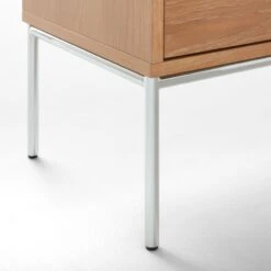 Trier Cerused Oak Bookcase -Cb2 TrierBookcaseAV2SSS23