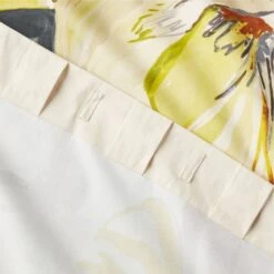 Jungle Floral Window Curtain Panel 48''x84'' -Cb2 VntgFloral96CurtainPnlAV3SHS23