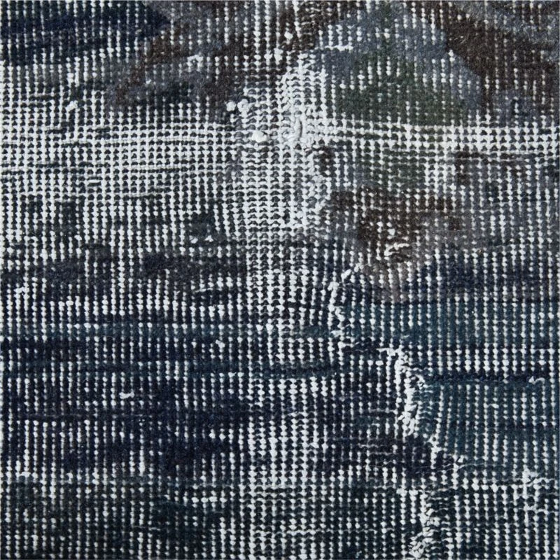 Vintage Handknotted Wool Turkish Rug 6'9"x9'7" 3 Vintage Handknotted Wool Turkish Rug 6'9"x9'7" - Image 3