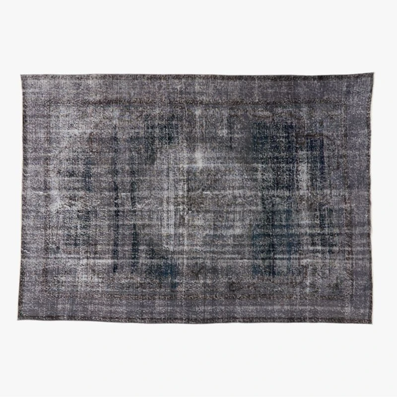 Vintage Handknotted Wool Turkish Rug 6'9"x9'7" 1 Vintage Handknotted Wool Turkish Rug 6'9"x9'7"